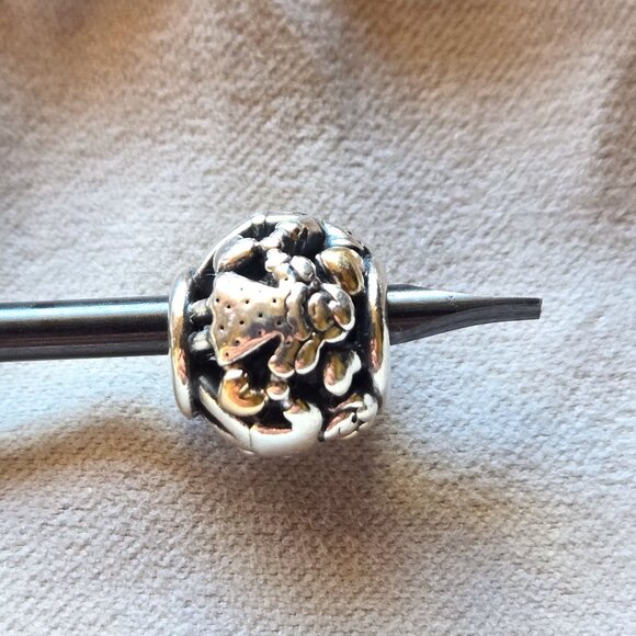 Two Toned Family Forever Pandora Charm in Sterling Silver with 14K Gold Hearts - Picture 6 of 10